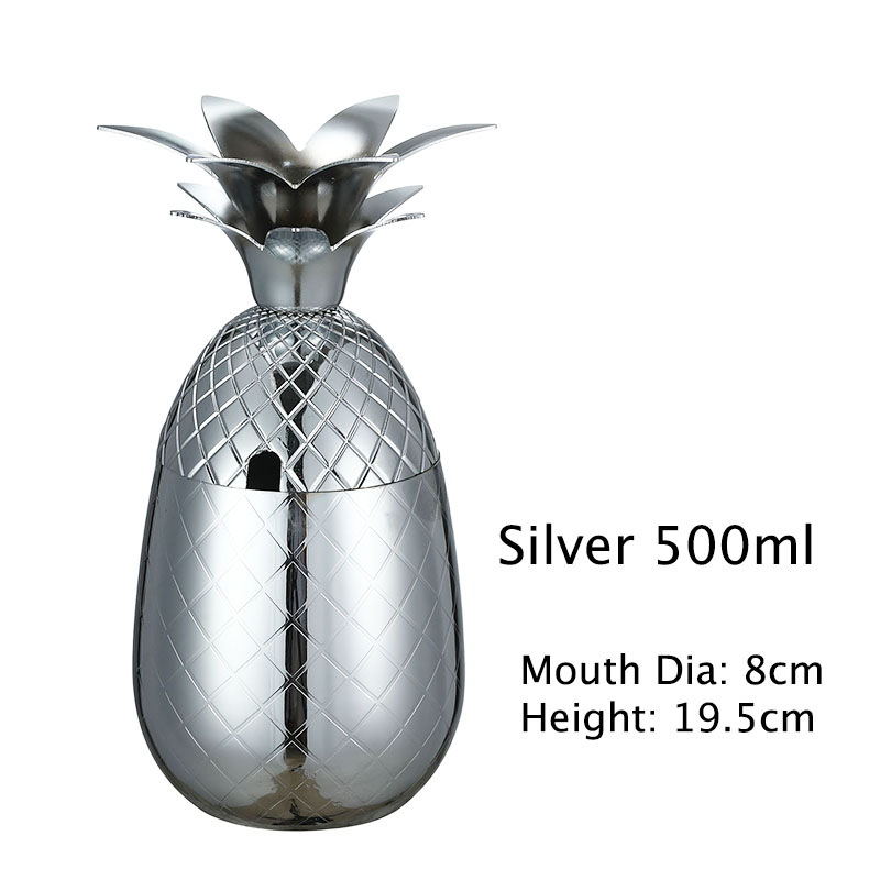 Copper Cocktail Mug - Bicchiere a forma di ananas /
