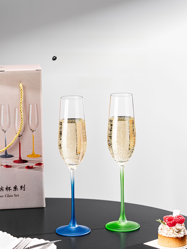 Crystal Wine Glass - Set di Bicchieri da Champagne 2026,
