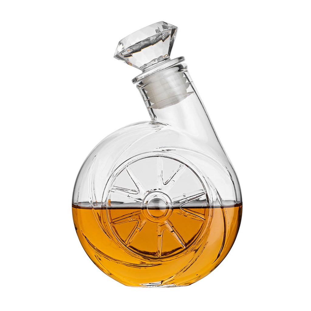 Crystal Wine Glass - Decanter per Vino in Stile Retrò,