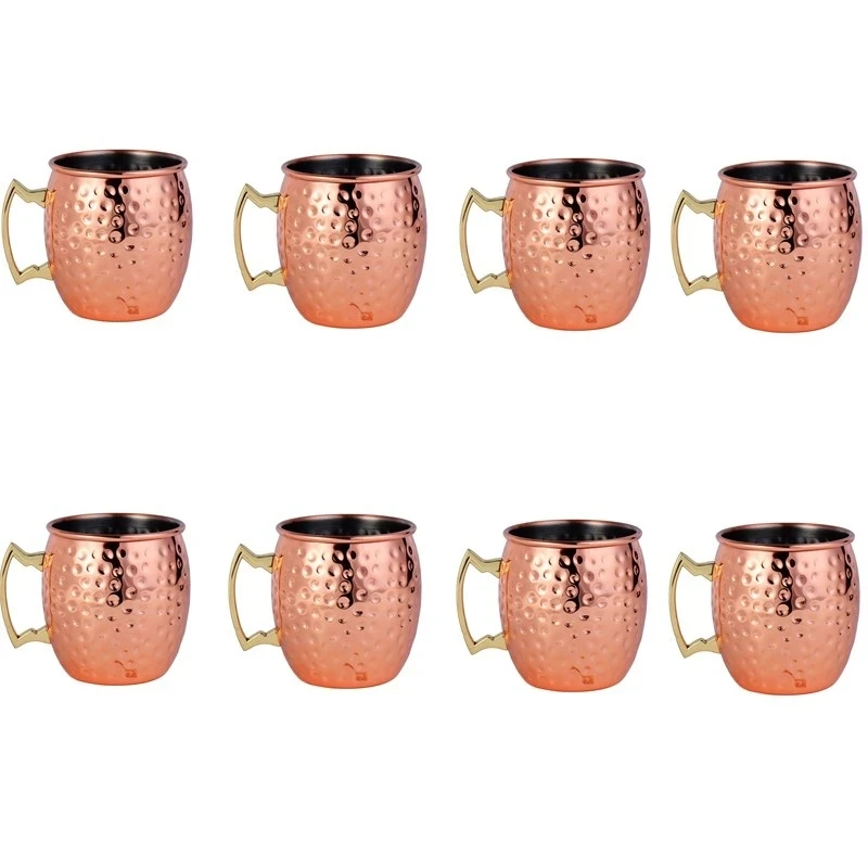 Set di 8 Tazze in Rame Martell - Copper Cocktail Mug recensione e prezzo