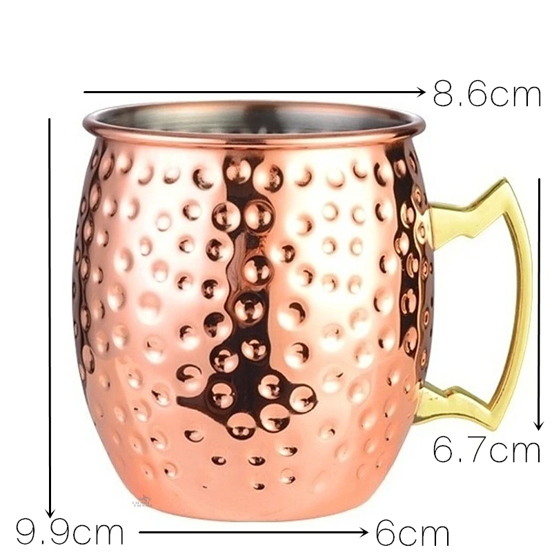 Set di 8 Tazze in Rame Martell - Copper Cocktail Mug recensione e prezzo